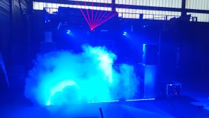 Nebelmaschine, Laser, RGB, Lichttechnik, Castor Veranstaltungstechnik, Bergstraße, Rhein-Neckar-Kreis